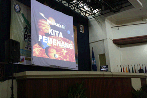 Sewa lcd proyektor semarang untuk UNDIP.