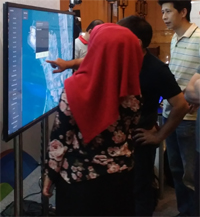 rental tv touchscreen